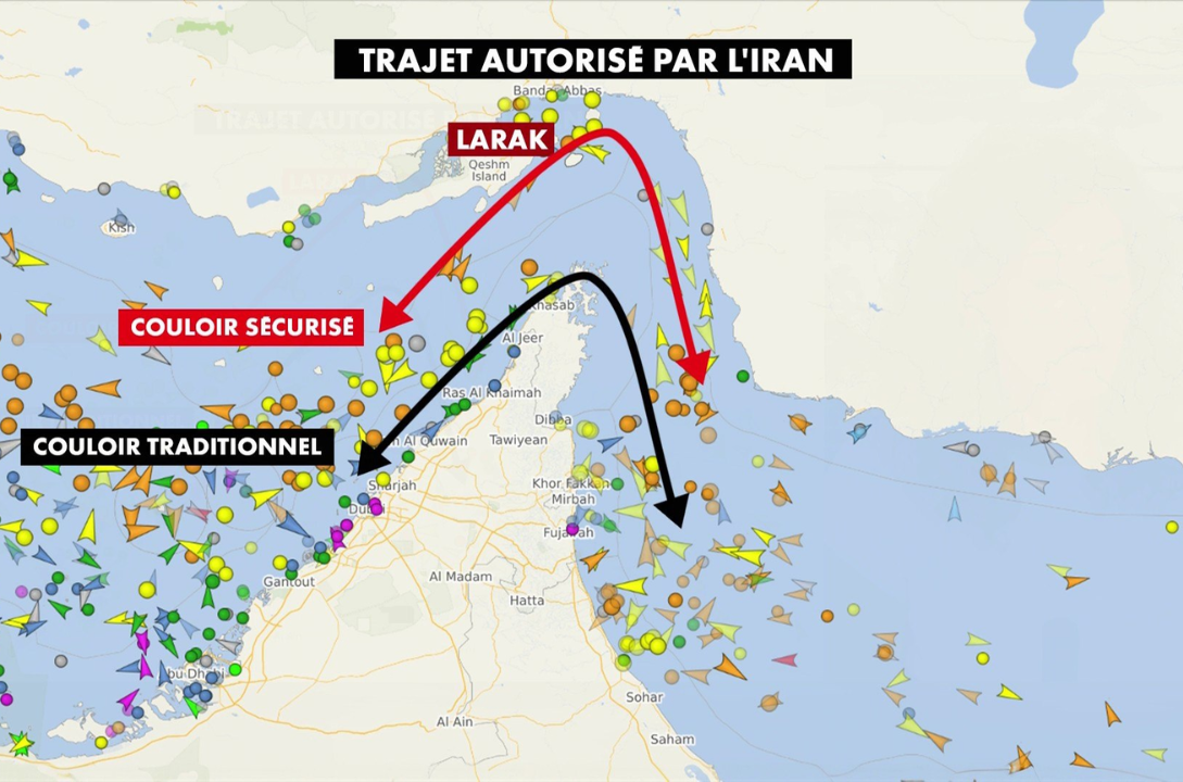 Le trafic reprend dans le détroit de Hormuz